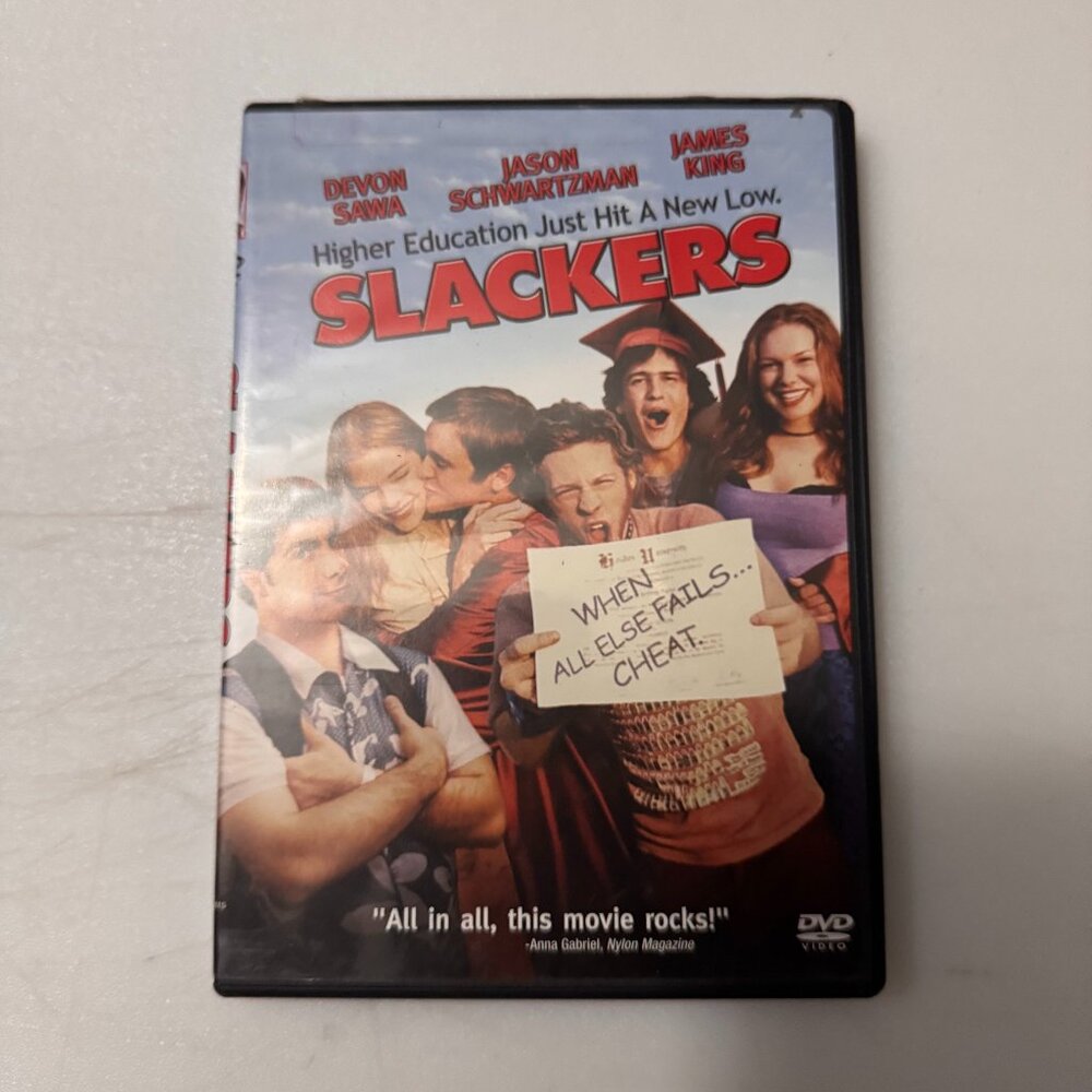 Slackers [DVD] Disc Tested, Working